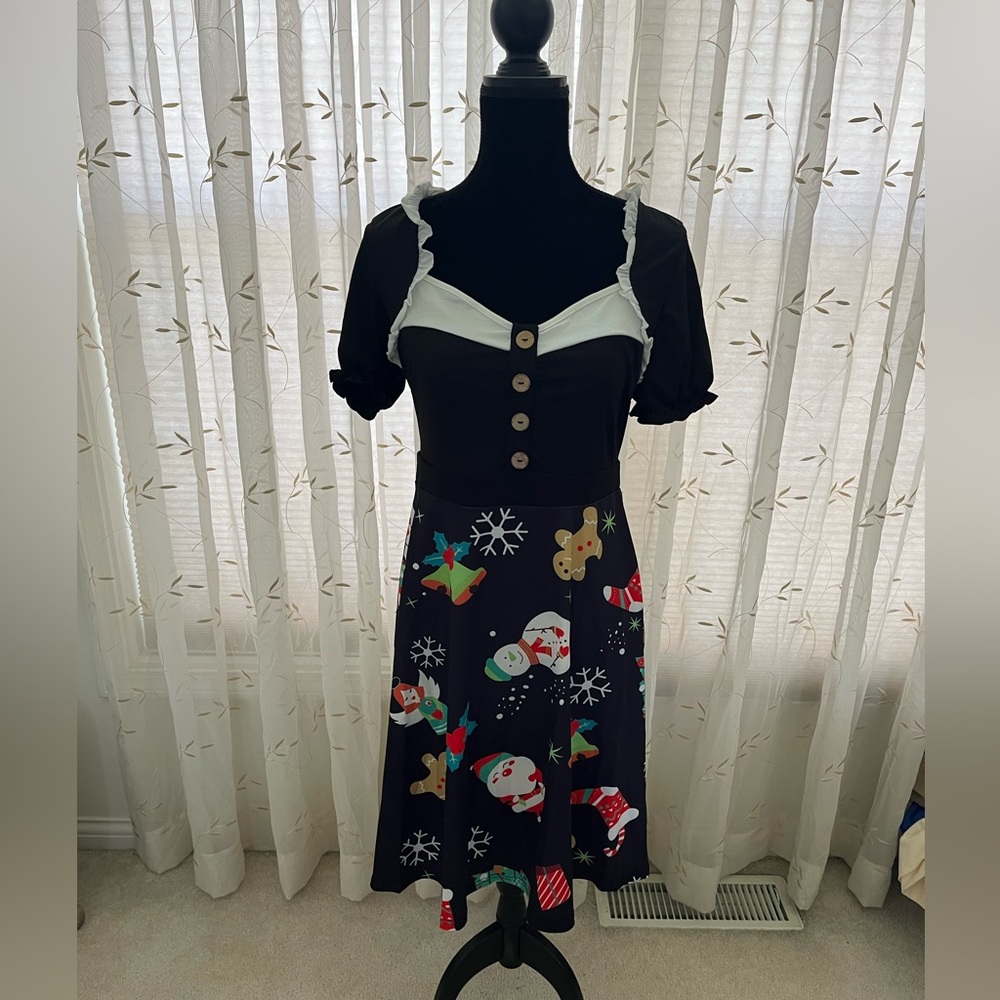NWT DRESS FO CHRISTMAS DRESS SIZE LARGE